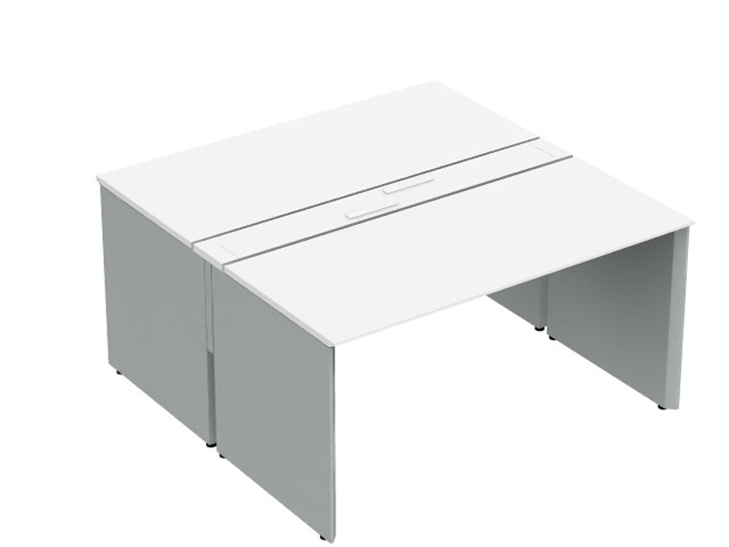 コクヨ ワークヴィスタ＋ 両面タイプ 脚部仕様：パネル脚 脚素材：スチール DWV-PD1414