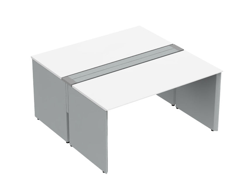 コクヨ ワークヴィスタ＋ 両面タイプ 脚部仕様：パネル脚 脚素材：スチール DWV-WD1414
