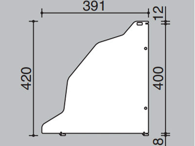 コクヨ 収納庫 Dｅ-ｍａｔｈ 仕切り板 レントゲンフィルム戸棚用 HPS-SR3N1F1