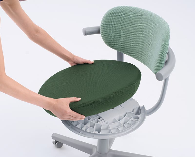 コクヨ オフィスチェア パロ 交換用 座クッション C07K-G2