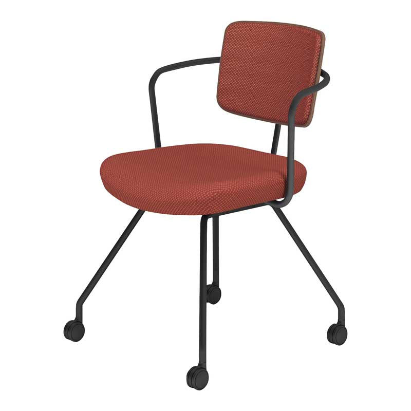 コクヨ チェア リーテ キャスター脚 フレームタイプ 背クッション K16-B25CU-B0TD0T1