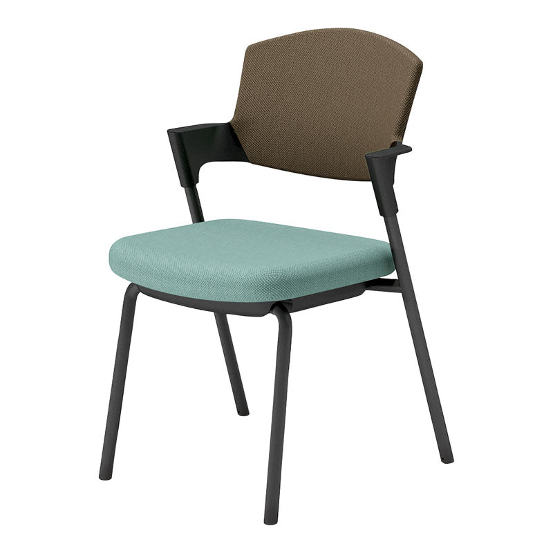 コクヨ プロッティ 肘付き 脚：固定脚タイプ 収納：スタッキング収納 K17-B02CZ