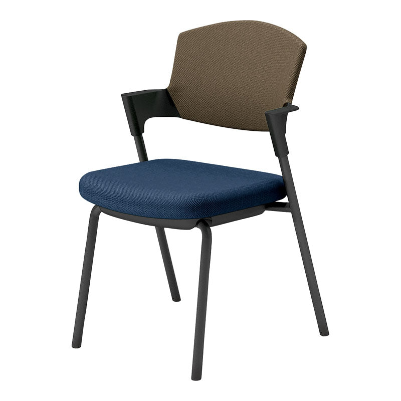 コクヨ プロッティ 肘付き 脚：固定脚タイプ 収納：スタッキング収納 K17-B02CZ-E2E22