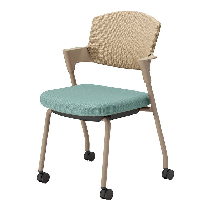 コクヨ プロッティ 肘付き 脚：キャスター脚タイプ(ナイロン) キャスター付き K17-Z22CW
