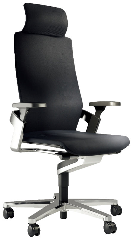 コクヨ オフィスチェア ON ハイ 肘付 ヘッドレスト付 ファイバー XWH-17573HK3599