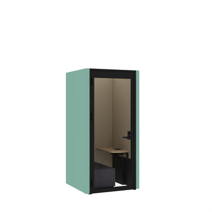 コクヨ ワークポッドテトラ 1人用ソファ 背パネル 右側左開きドア PLP-TF1111L