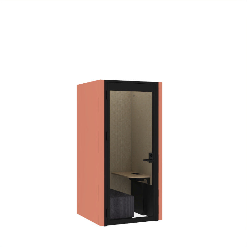 コクヨ ワークポッドテトラ 1人用ソファ 背パネル 右側左開きドア PLP-TF1111L