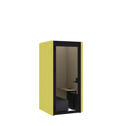 コクヨ ワークポッドテトラ 1人用ソファ 背パネル 右側左開きドア PLP-TF1111L