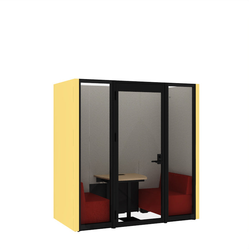 コクヨ ワークポッドテトラ 2人用ソファ 背パネル 右側左開きドア PLP-TF2211L
