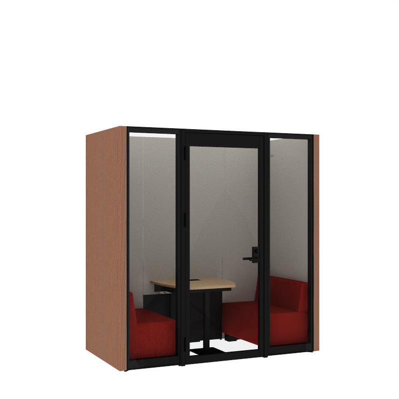 コクヨ ワークポッドテトラ 2人用ソファ 背パネル 右側左開きドア PLP-TF2211L