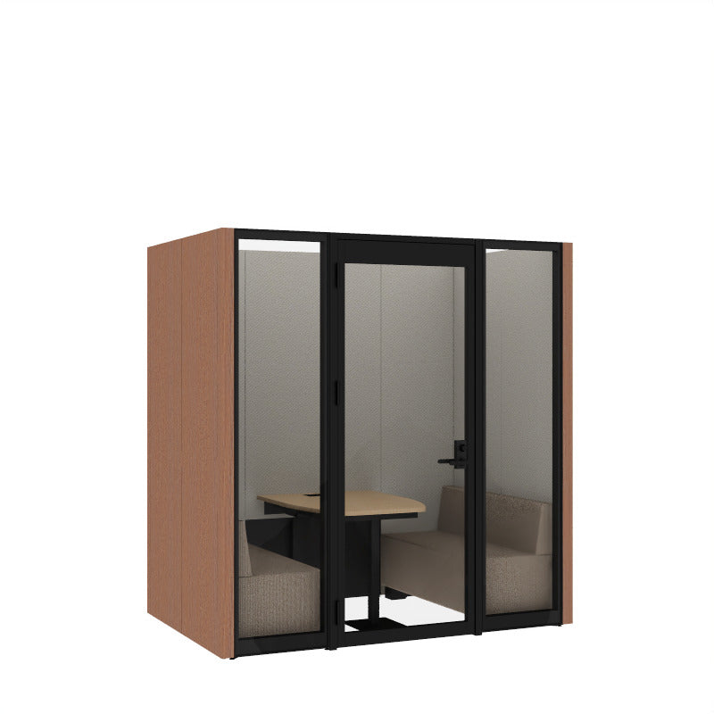 コクヨ ワークポッドテトラ 4人用ソファ 背パネル 右側左開きドア PLP-TF2214L
