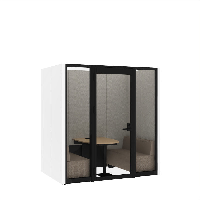 コクヨ ワークポッドテトラ 4人用ソファ 背パネル 右側左開きドア PLP-TF2214L