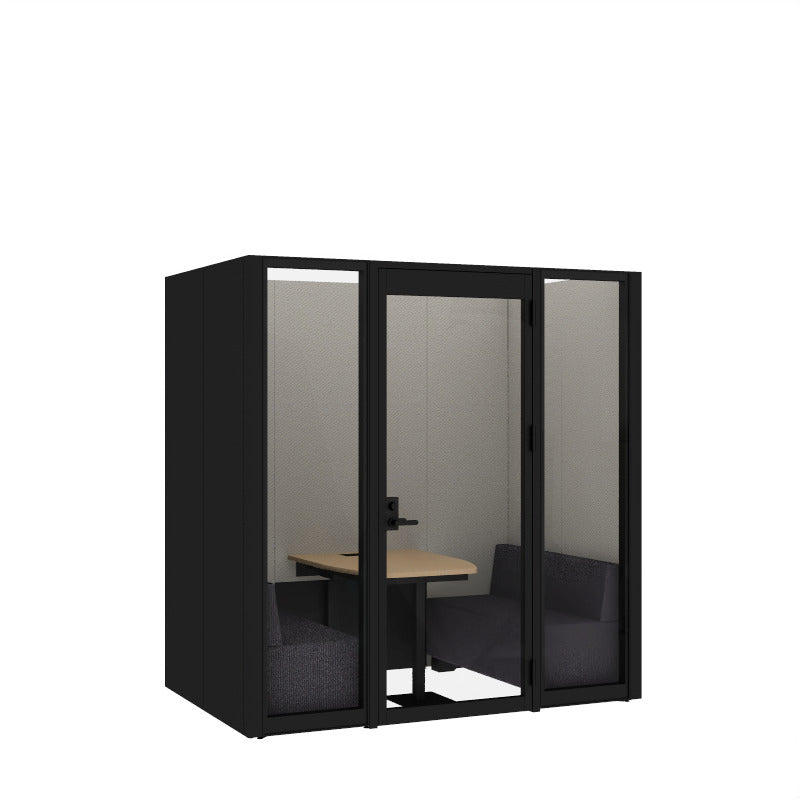 コクヨ ワークポッドテトラ 4人用ソファ 背パネル 右側右開きドア PLP-TF2214R