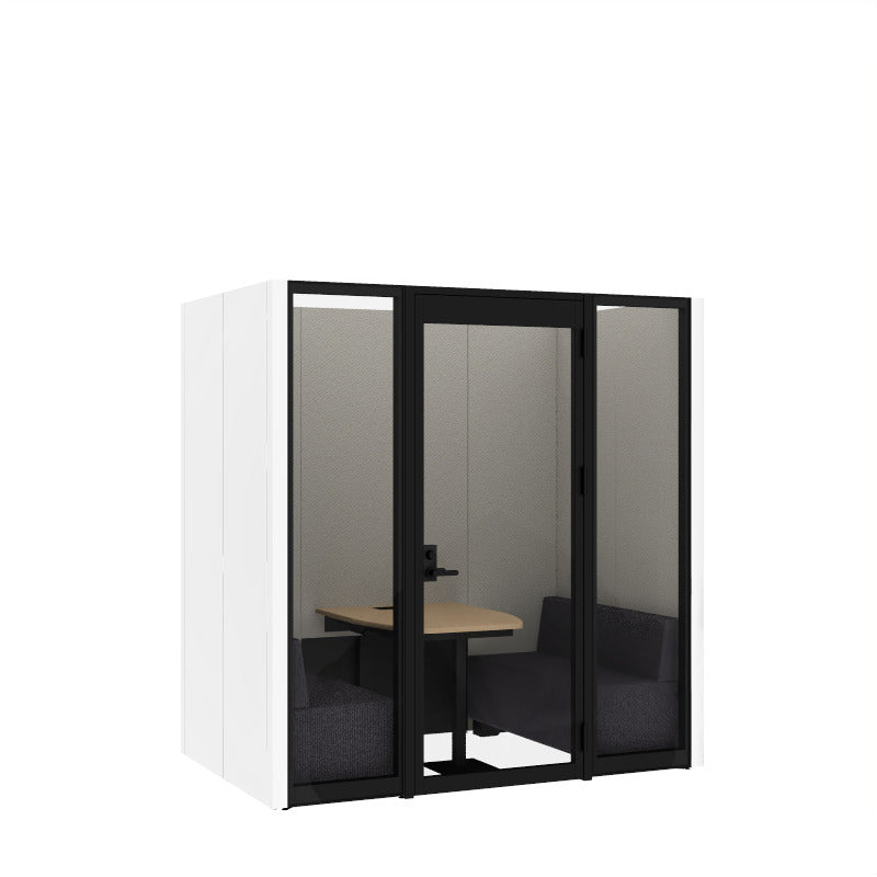 コクヨ ワークポッドテトラ 4人用ソファ 背パネル 右側右開きドア PLP-TF2214R