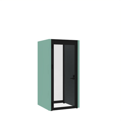 コクヨ ワークポッドテトラ 1人用フリー 背ガラス 右側左開きドア PLP-TY1111L