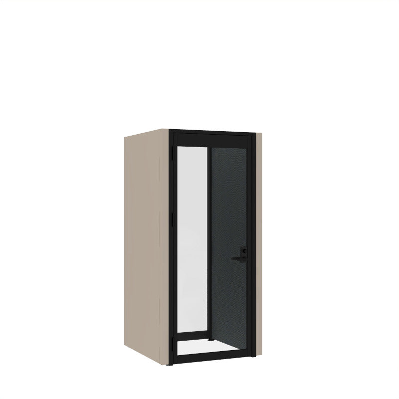 コクヨ ワークポッドテトラ 1人用フリー 背ガラス 右側左開きドア PLP-TY1111L