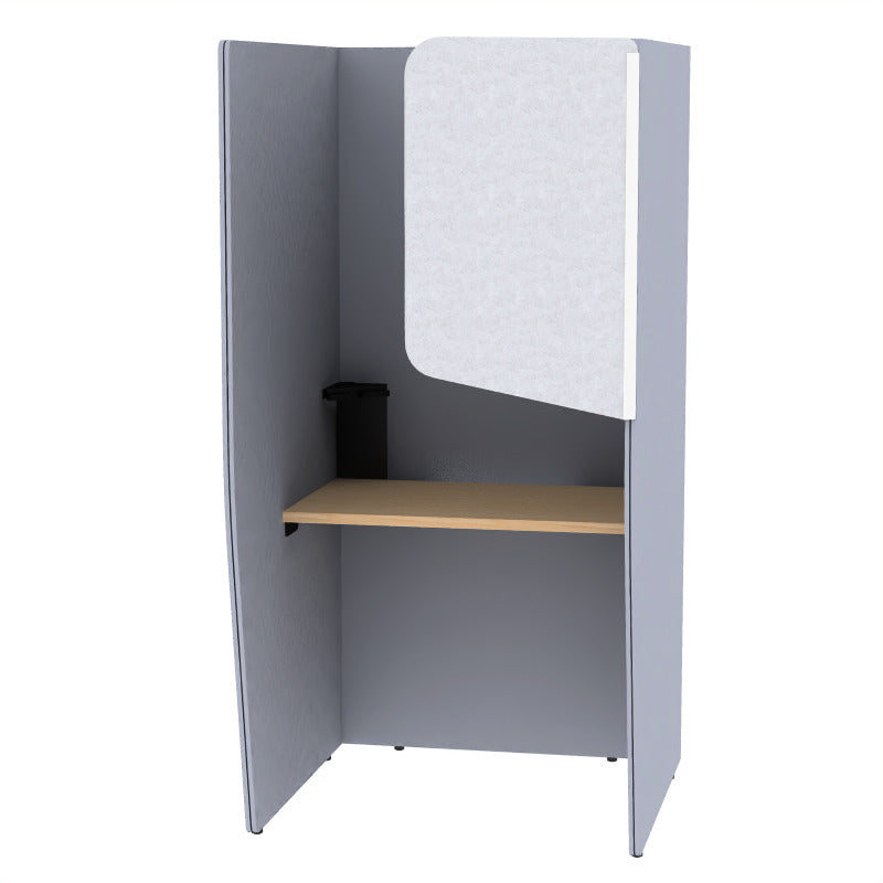 コクヨ ブース ヴェルテ バックP付3．0サイド トレー付ミドル天板 PVE-S8CMB