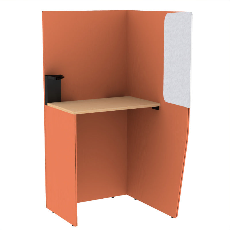 コクヨ ブース ヴェルテ バックP付2．0サイドL トレー ハイ天板 PVE-S8LHBAMH