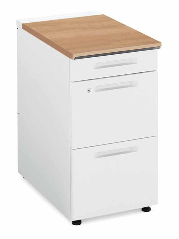 コクヨ ｉSデスクシステム 3段 本体素材：スチール 天板素材：メラミン化粧板 SD-ISN46ECAS
