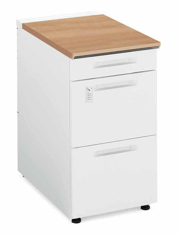 コクヨ ｉSデスクシステム 3段 本体素材：スチール 天板素材：メラミン化粧板 SD-ISN46EDCAS