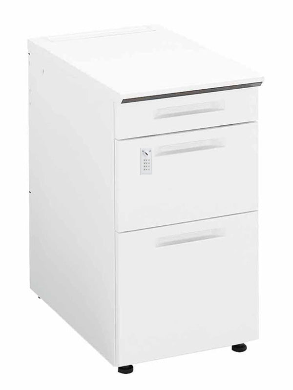 コクヨ ｉSデスクシステム 3段 本体素材：スチール 天板素材：メラミン化粧板 SD-ISN46EDCBS