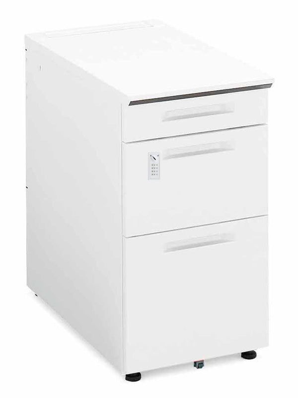 コクヨ ｉSデスクシステム 3段 本体素材：スチール 天板素材：メラミン化粧板 SD-ISN47EDCBS