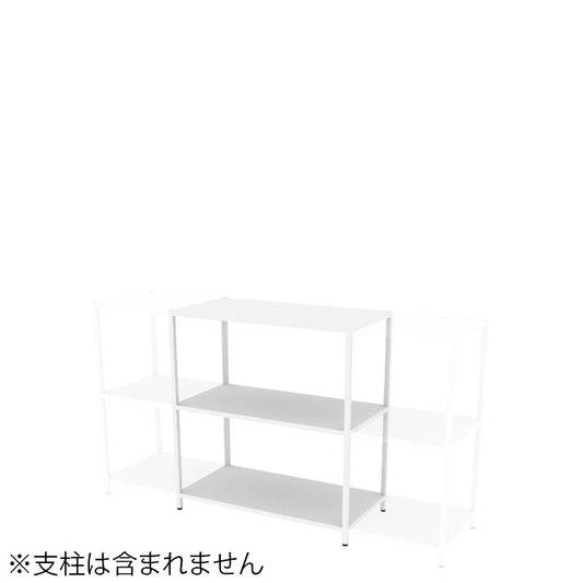 コクヨ 収納棚 ジューク ダブル棚2段 ポスト用 SJK-ACD2S-E