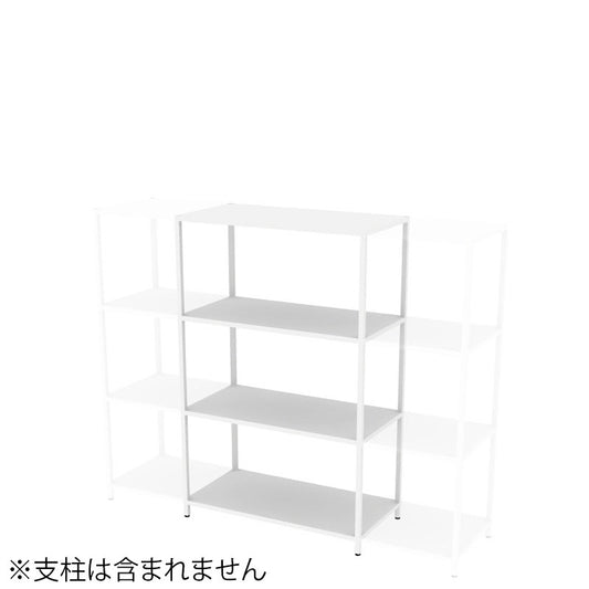 コクヨ 収納棚 ジューク ダブル棚3段 ポスト用 SJK-ACD3S-E