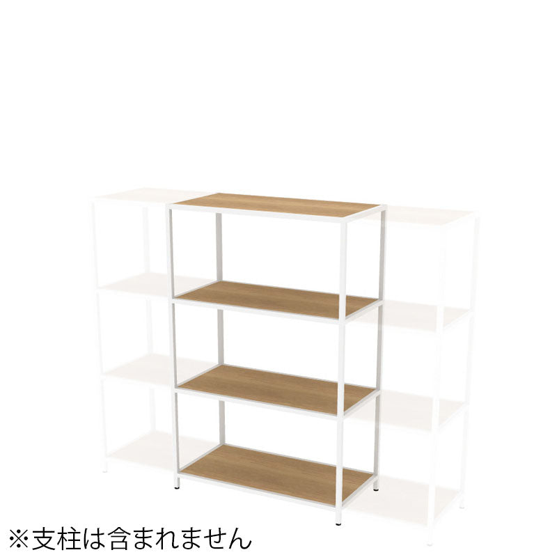 コクヨ 収納棚 ジューク ダブル棚3段 ポスト用 SJK-ACD3W-E
