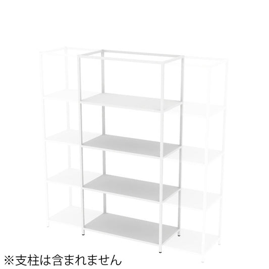 コクヨ 収納棚 ジューク ダブル棚4段 ポスト用 SJK-ACD4S-E