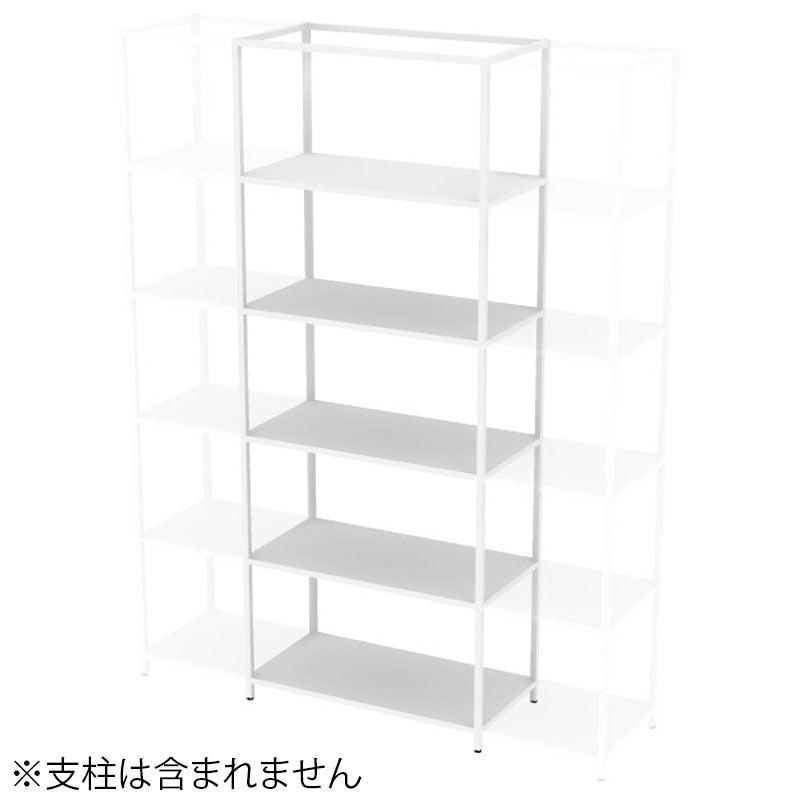 コクヨ 収納棚 ジューク ダブル棚5段 ポスト用 SJK-ACD5S-E