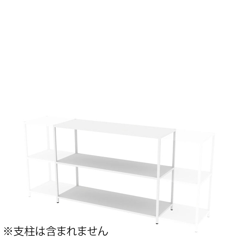 コクヨ 収納棚 ジューク トリプル棚2段 ポスト用 SJK-ACT2S-E