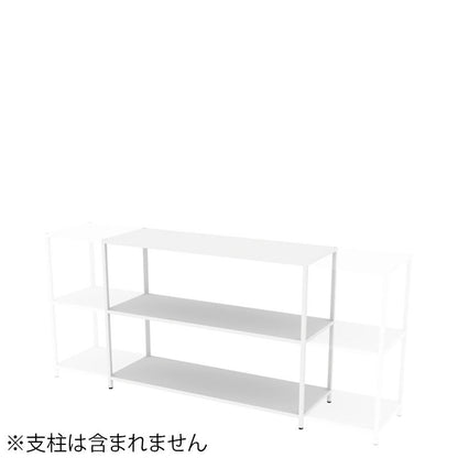 コクヨ 収納棚 ジューク トリプル棚2段 ポスト用 SJK-ACT2S-E
