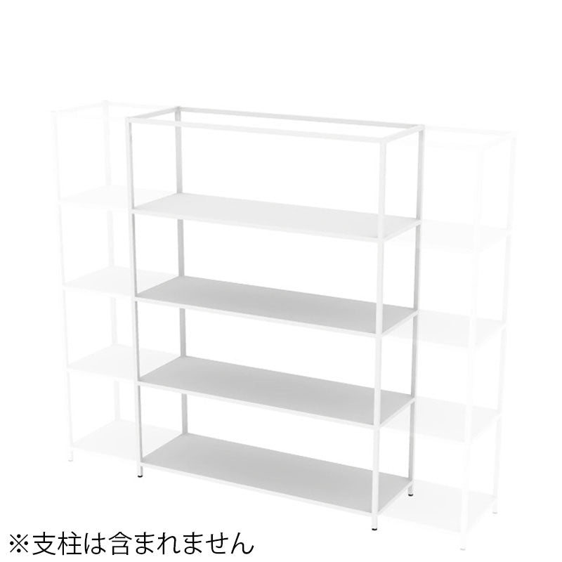 コクヨ 収納棚 ジューク トリプル棚4段 ポスト用 SJK-ACT4S-E