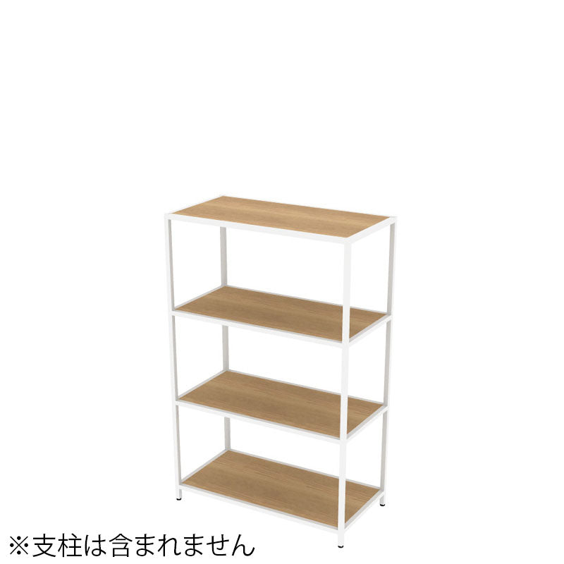コクヨ 収納棚 ジューク ダブル棚3段 直線用 SJK-ASD3W-E