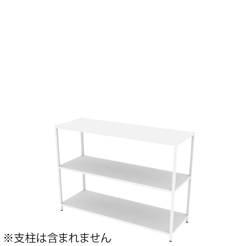 コクヨ 収納棚 ジューク トリプル棚2段 直線用 SJK-AST2S-E