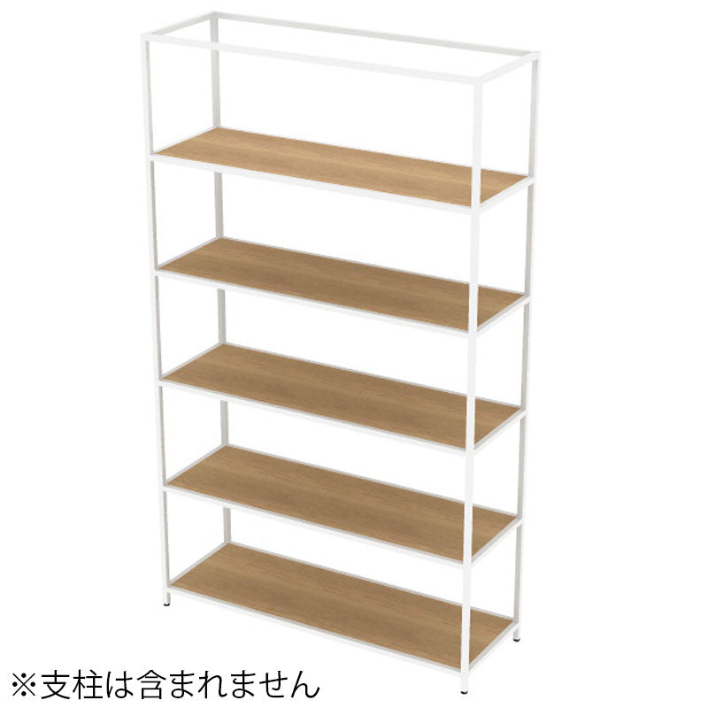 コクヨ 収納棚 ジューク トリプル棚5段 直線用 SJK-AST5W-E