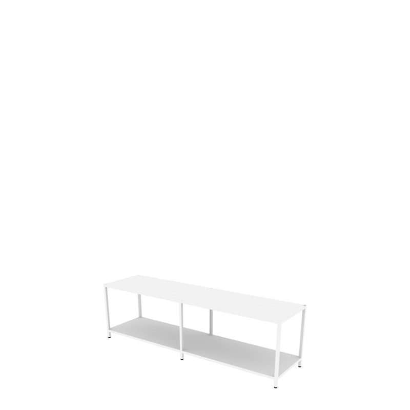 コクヨ 収納棚 ジューク ダブル1段2連 SJK-FD12S-E