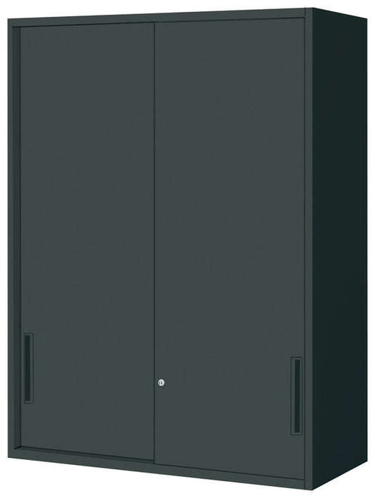 コクヨ エディア＜ブラックタイプ＞ 引き違いタイプ 本体素材：スチール 扉仕様：標準仕様 BWU-HU269E6A