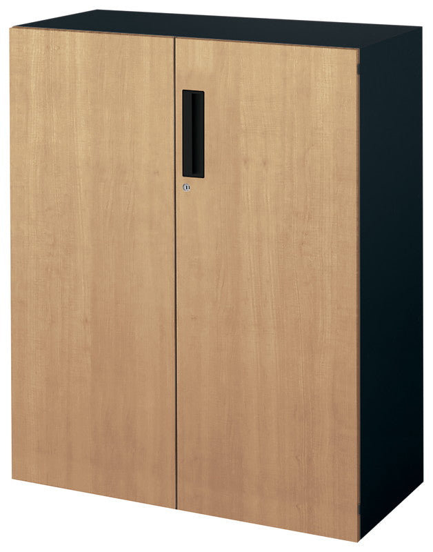 コクヨ エディア＜木目タイプ＞ 両開きタイプ 扉素材：スチール 本体素材：スチール BWU-SD58SE6AD