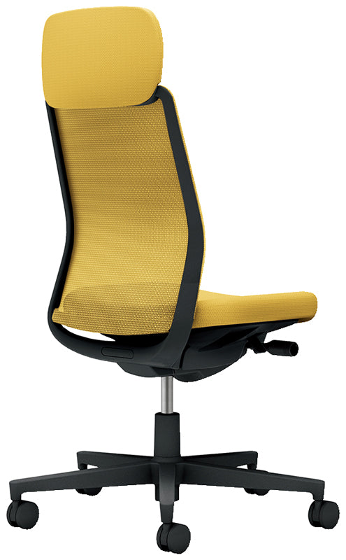 コクヨ モネット ショルダーサポート付き 肘無 ヘッドレスト付き C03-B101W-B