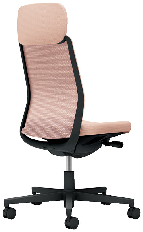 コクヨ モネット ショルダーサポート付き 肘無 ヘッドレスト付き C03-B101W-B
