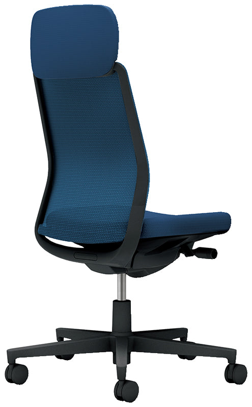 コクヨ モネット ショルダーサポート付き 肘無 ヘッドレスト付き C03-B101W-B