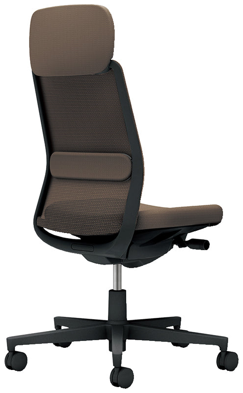 コクヨ モネット ショルダーサポート付き 肘無 ヘッドレスト付き C03-B103W-B