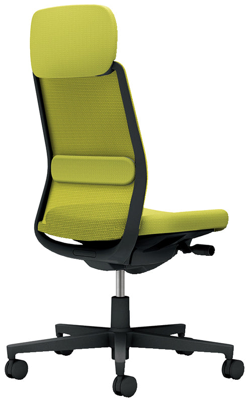 コクヨ モネット ショルダーサポート付き 肘無 ヘッドレスト付き C03-B103W-B