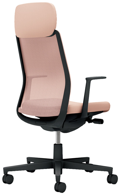 コクヨ モネット ショルダーサポート付き 固定肘 ヘッドレスト付き C03-B111W-B