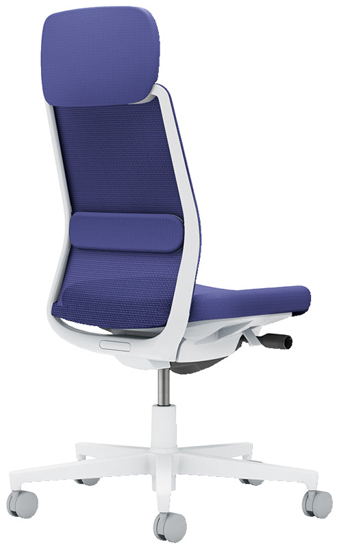 コクヨ モネット ショルダーサポート付き 肘無 ヘッドレスト付き C03-W103W-W