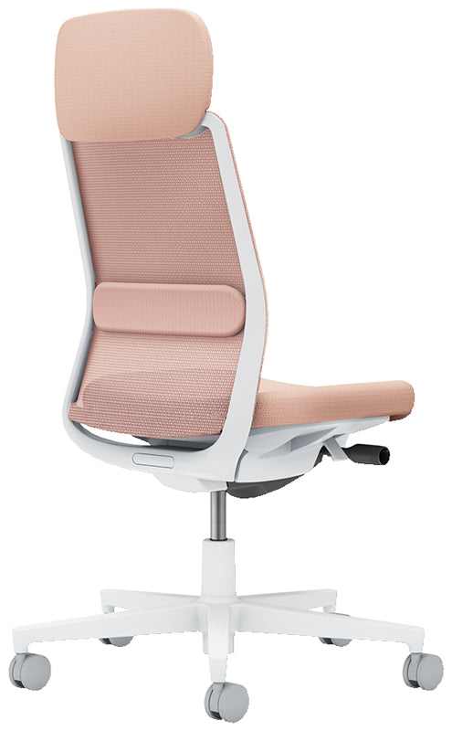 コクヨ モネット ショルダーサポート付き 肘無 ヘッドレスト付き C03-W103W-W