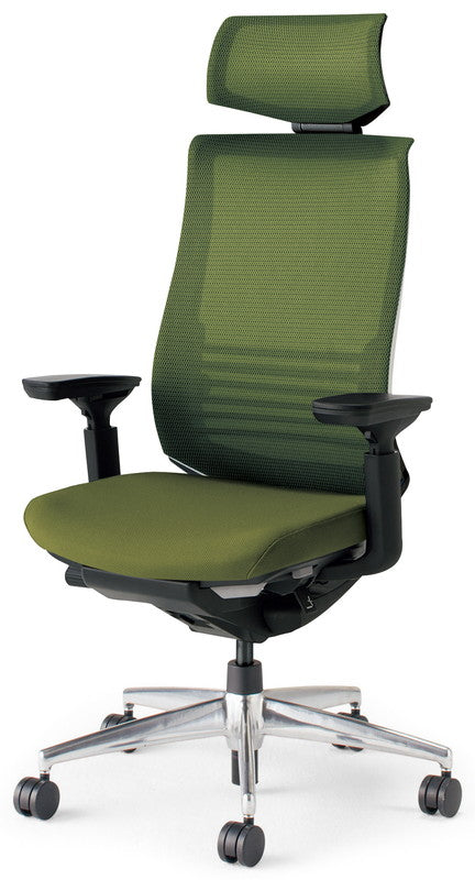 コクヨ ベゼル ヘッドレスト付タイプ 可動肘 ヘッドレスト付き CR-A2835E