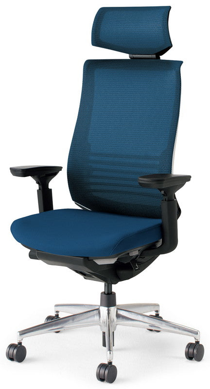 コクヨ ベゼル ヘッドレスト付タイプ 可動肘 ヘッドレスト付き CR-A2835E